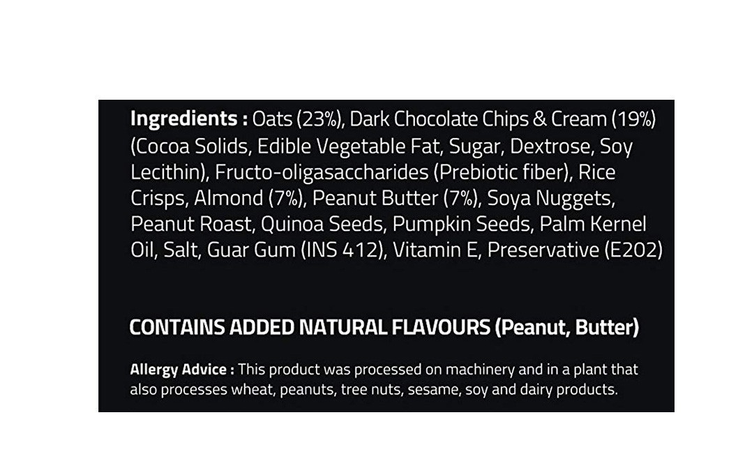 Eat Any Time Peanut Butter & Choco Health Bar With Oats, Almonds   Box  228 grams